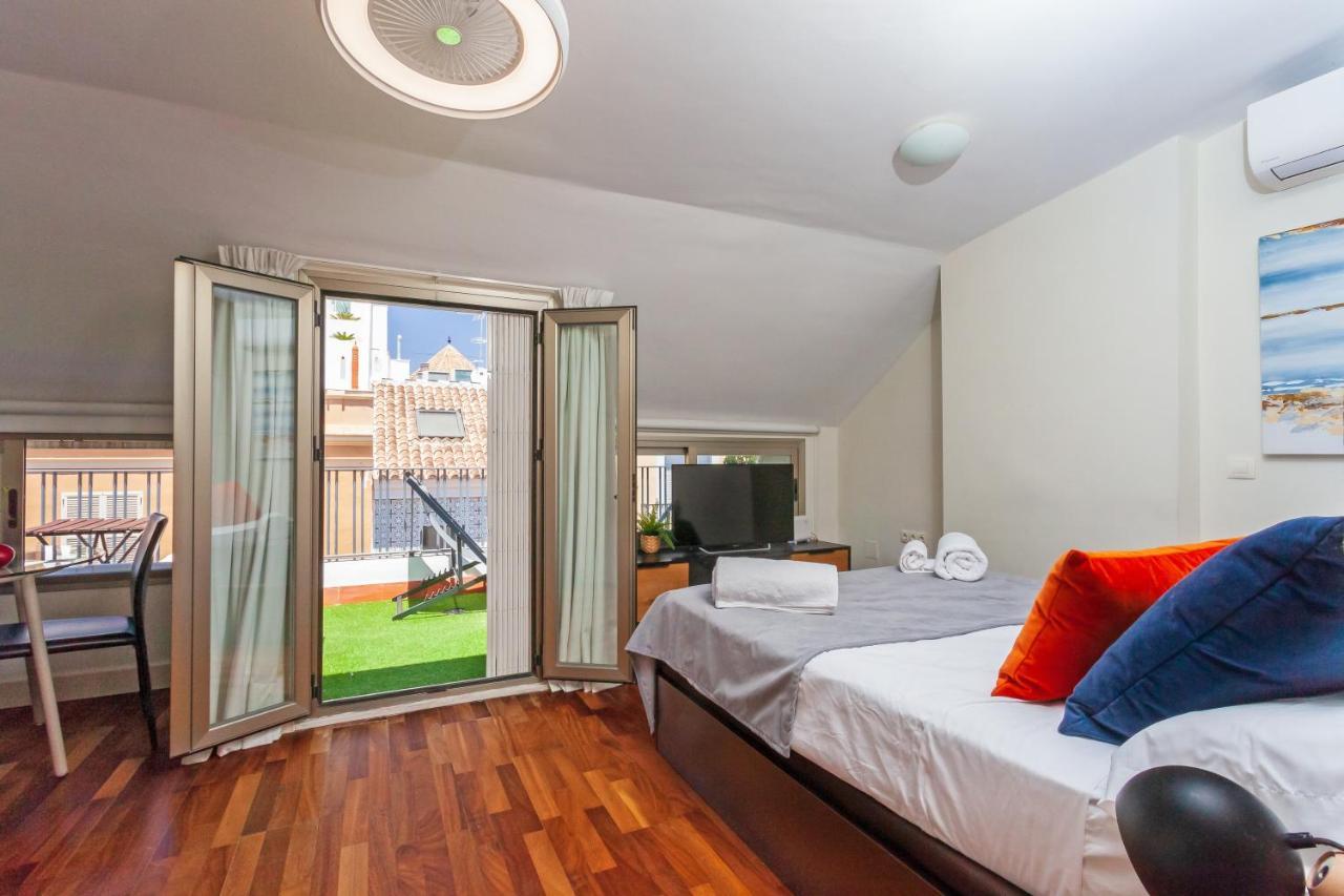 Precioso Atico Con Terraza Centro Historico Malaga Apartment Bagian luar foto